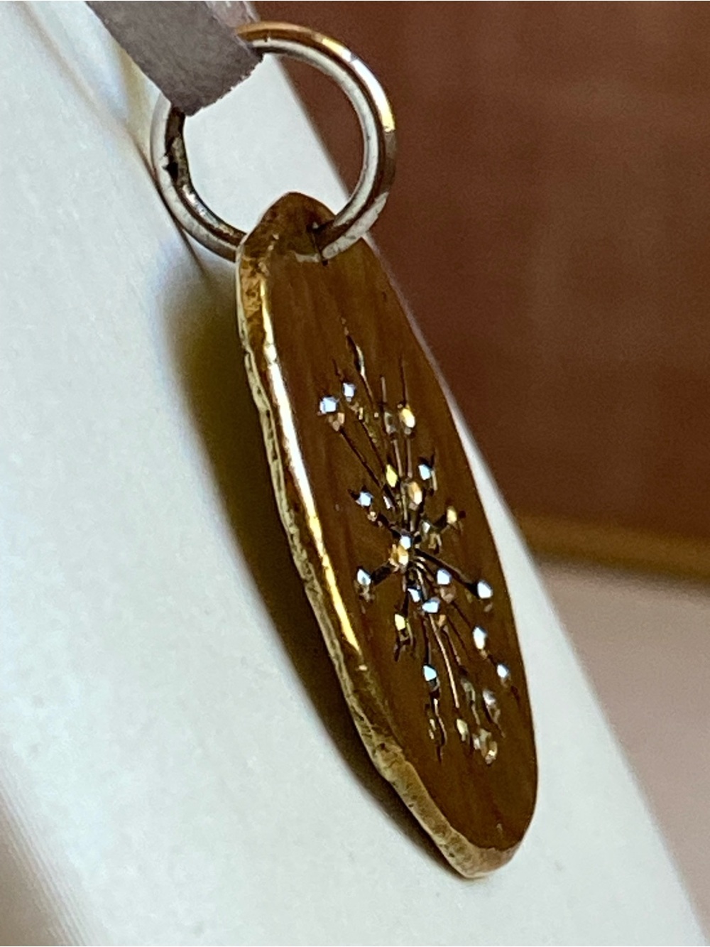 Waxing Poetic Found Again Starburst Charm - Picture 5 of 7